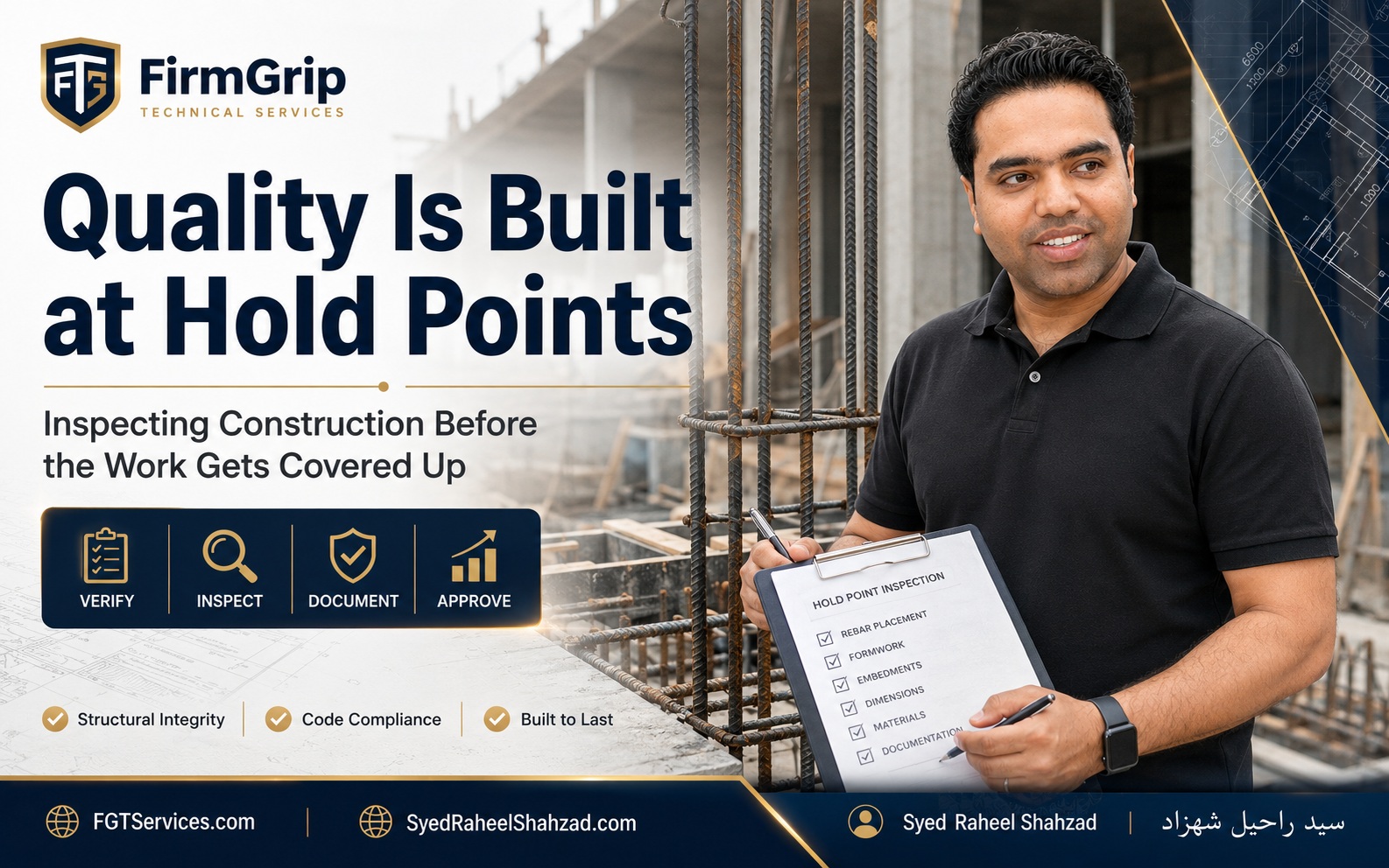 Quality Is Built at Hold Points: Inspecting Construction Before the Work Gets Covered Up — featured image