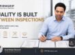 FirmGrip Technical Services featured image with Syed Raheel Shahzad — سيد راحيل شهزاد — reviewing quality-control records, materials, corrections and site documentation