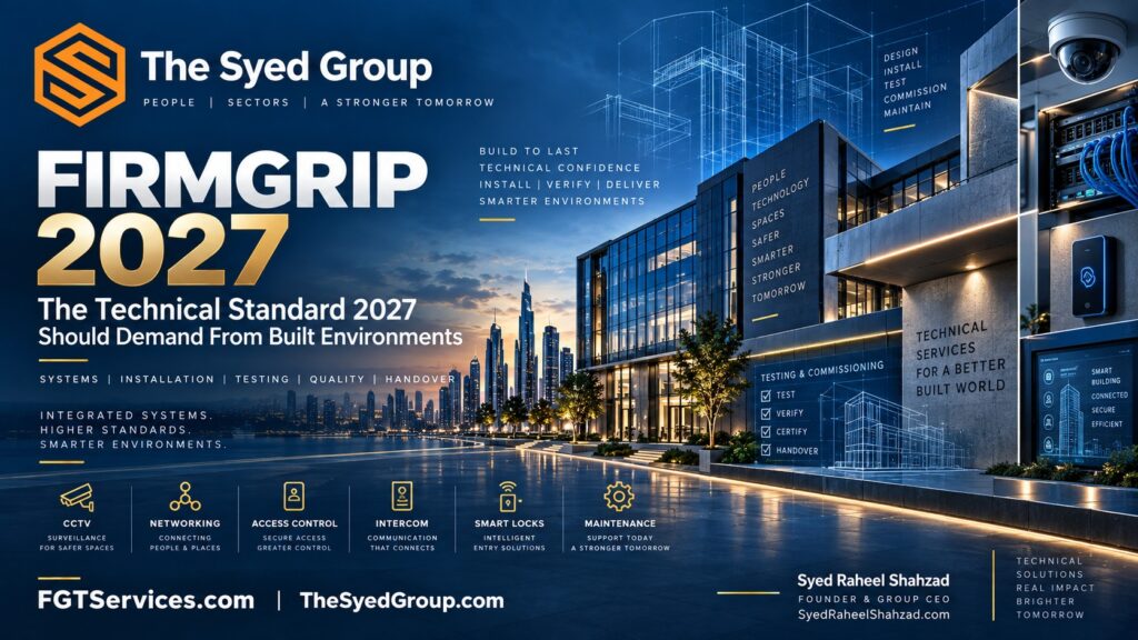 FirmGrip: The Technical Standard 2027 Should Demand From Built Environments